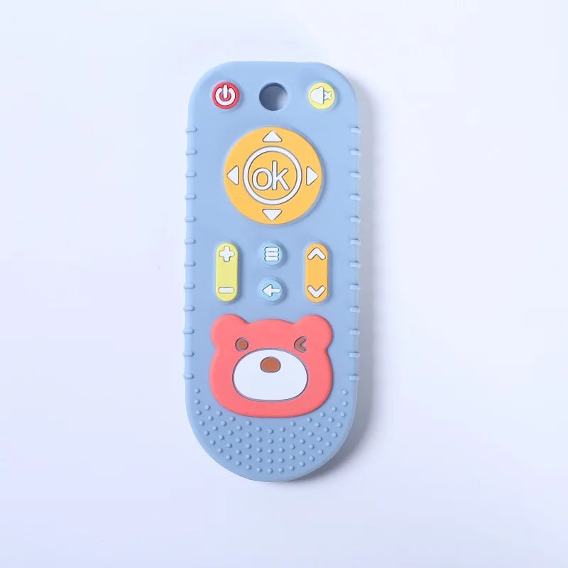 Silicone Remote Shaped Teething Chew Toy