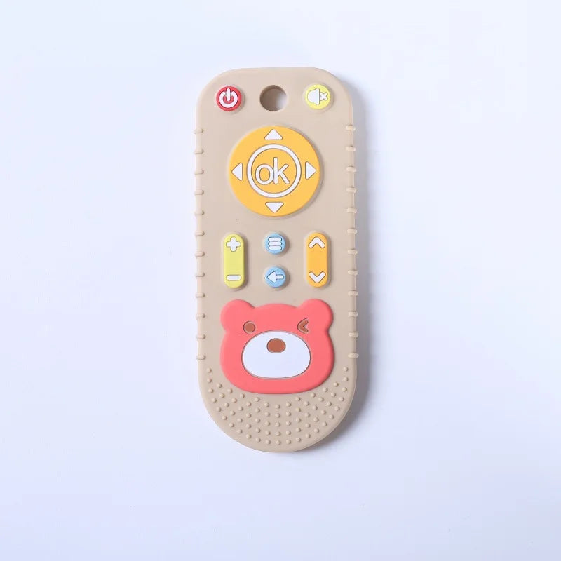 Silicone Remote Shaped Teething Chew Toy