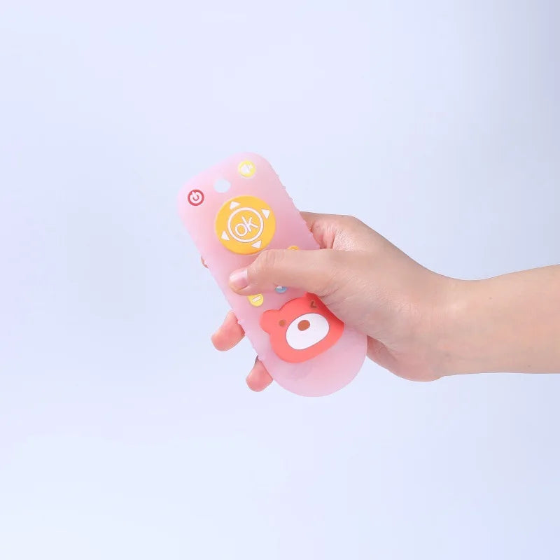 Silicone Remote Shaped Teething Chew Toy