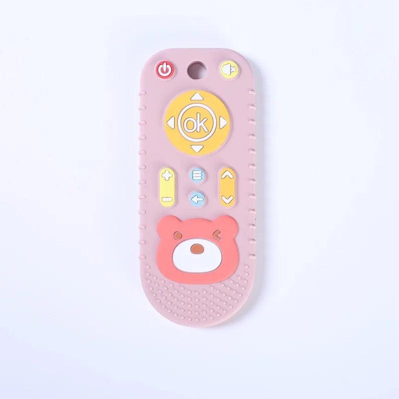 Silicone Remote Shaped Teething Chew Toy